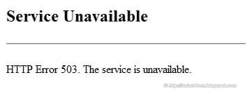 SharePoint Error: Service Unavailable: HTTP Error 503. The service is unavailable in SharePoint 
