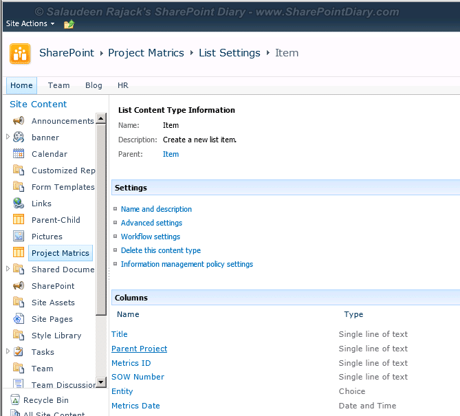 sharepoint hide columns on form
