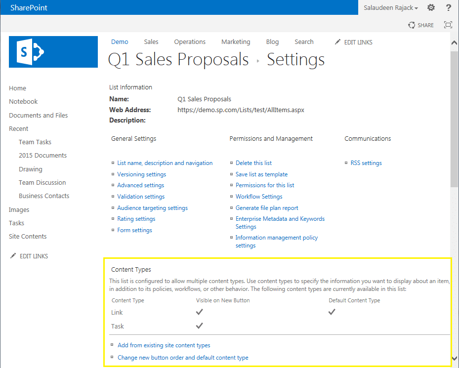 sharepoint powershell add content type to list
