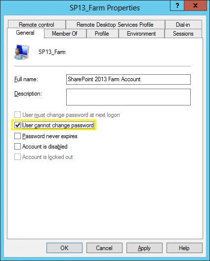 change managed account password sharepoint