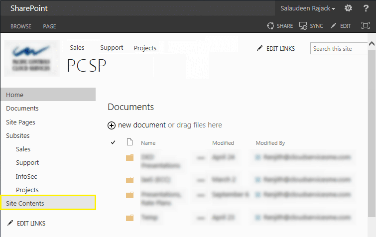 Hide "Site Contents" Link from SharePoint 2013 Quick Launch Navigation
