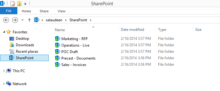 sharepoint 2013 sync document library