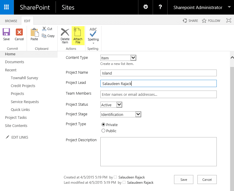 powershell add attachment to sharepoint list item