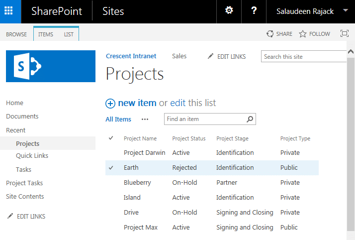 sharepoint change link to item field
