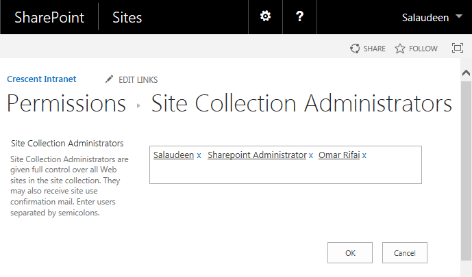 PowerShell to Add Site Collection Administrator to All Sites in SharePoint