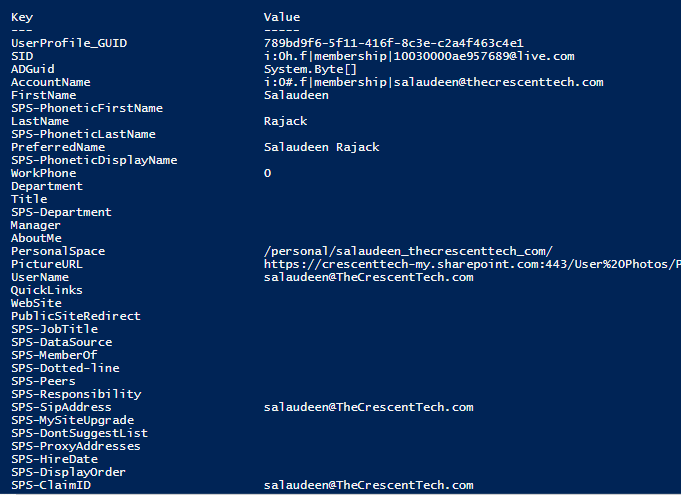 call sharepoint online rest api from powershell