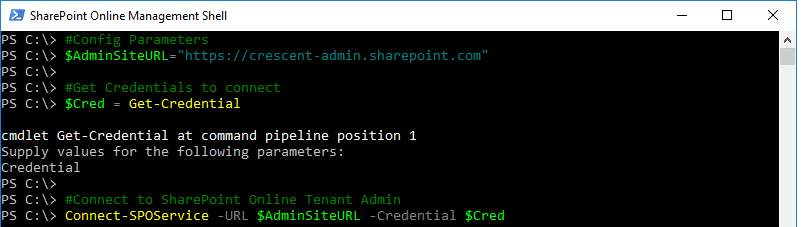 restore deleted onedrive site powershell
