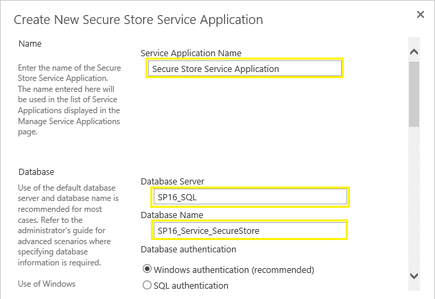 secure store service sharepoint 2013 step by step