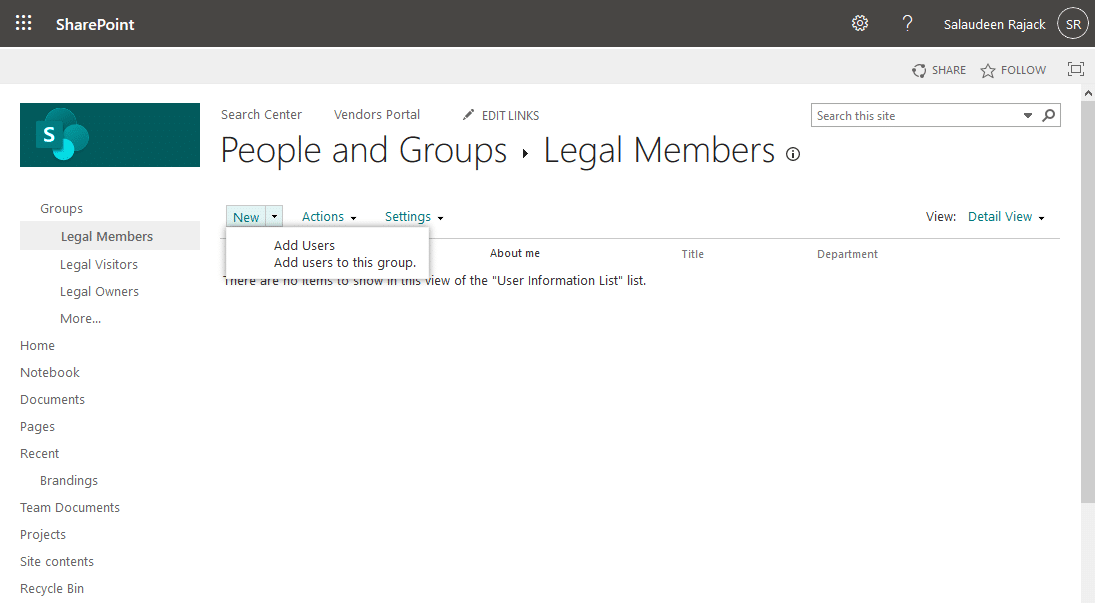 how to add members to a sharepoint online group