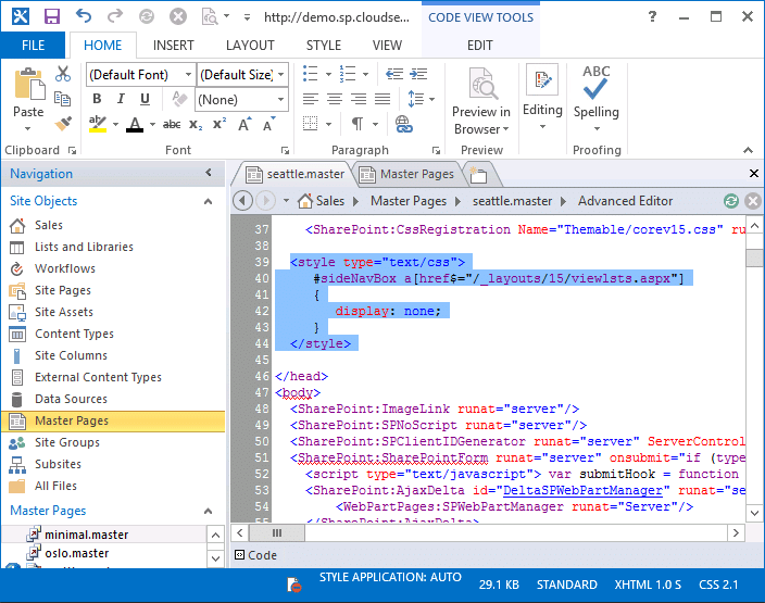  remove site contents from sharepoint 2013