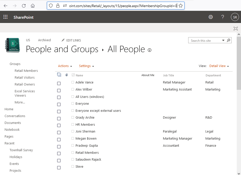 sharepoint online powershell get all users in site collection