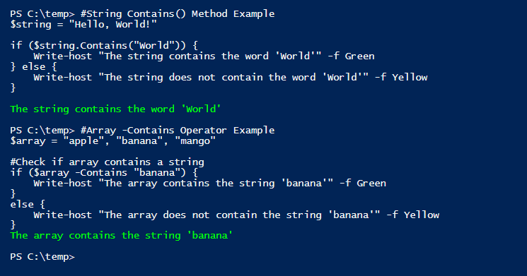 How To Use Powershell 