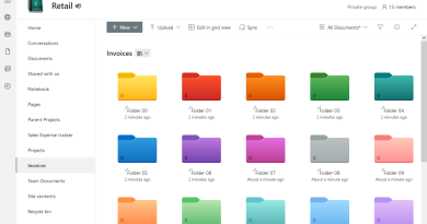 Colored folders in SharePoint Online and OneDrive