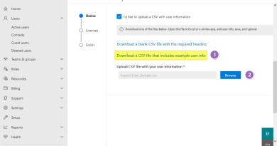 bulk create office 365 users from csv
